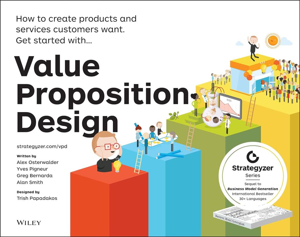 Value Proposition Design: How to Create Products and Services Customers Want
Autores: Alexander Osterwalder, Yves Pigneur, Gregory Bernarda y Alan Smith